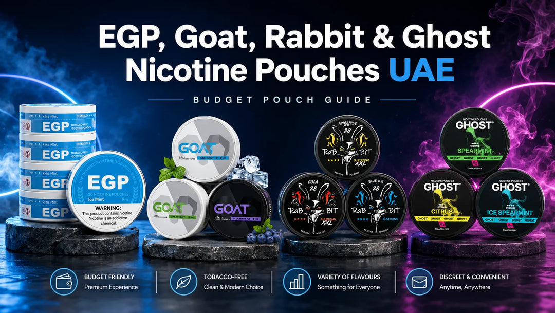 EGP, Goat, Rabbit & Ghost Nicotine Pouches UAE