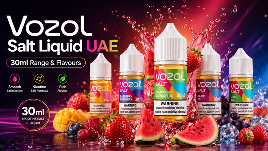 Vozol Salt Liquid UAE — 30ml Range & Flavours
