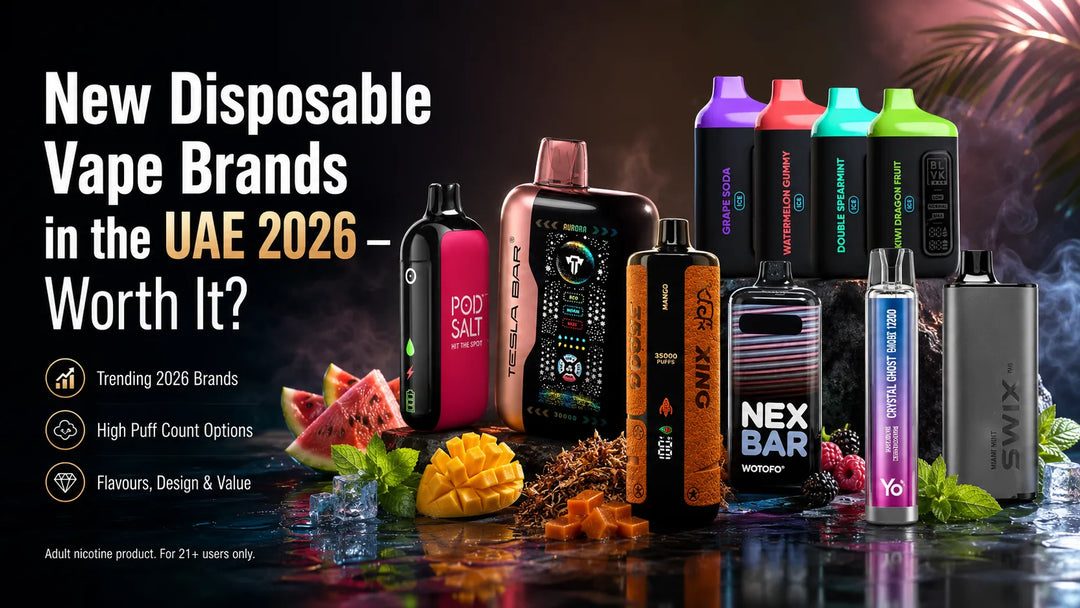 New Disposable Vape Brands in the UAE 2026