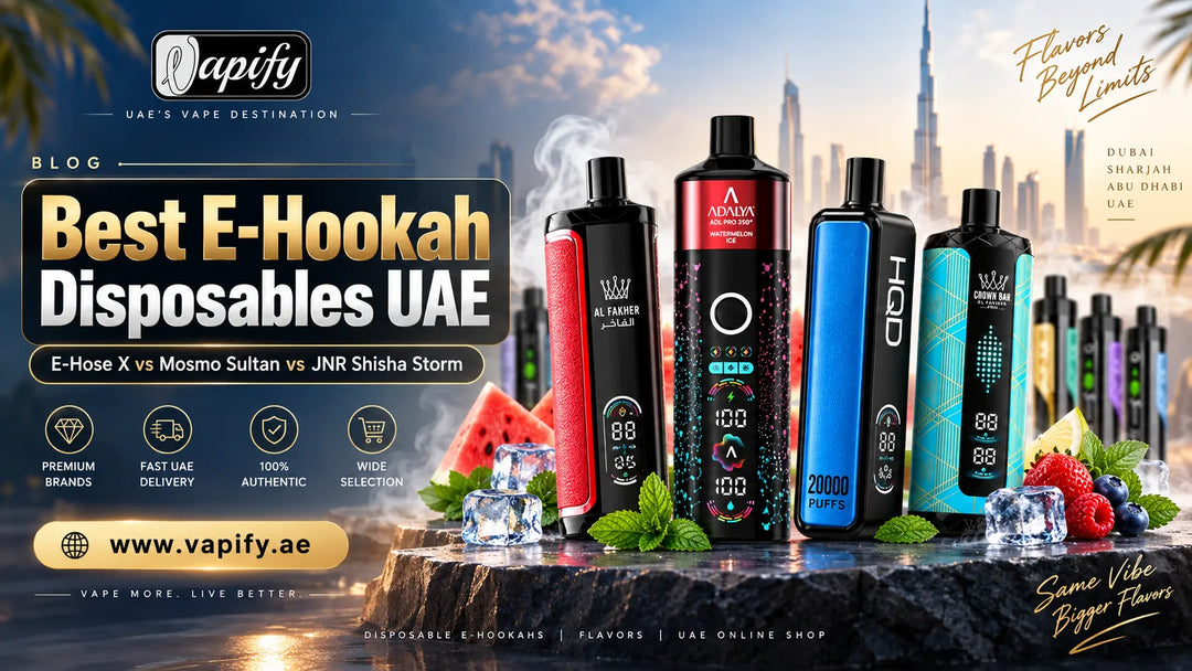 Best E-Hookah Disposables UAE