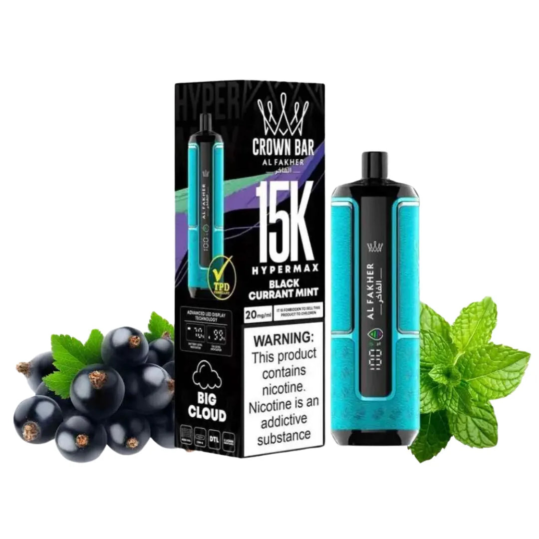 Al Fakher Crown Bar Hypermax 15000 Puffs Vape