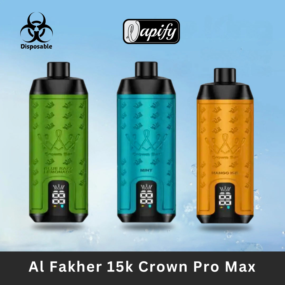 Al Fakher 15000 Puffs Crown Bar Pro Max