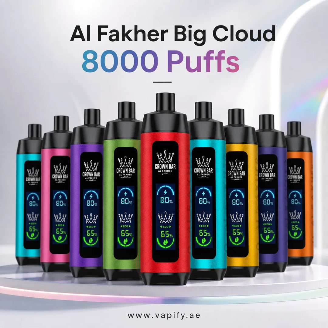 Al Fakher Vape Crown Bar 8000  in UAE