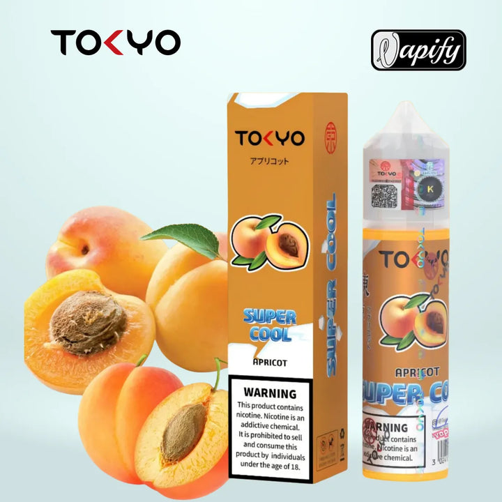 Apricot - Tokyo Super Cool 60ml E-liquid in Dubai, UAE
