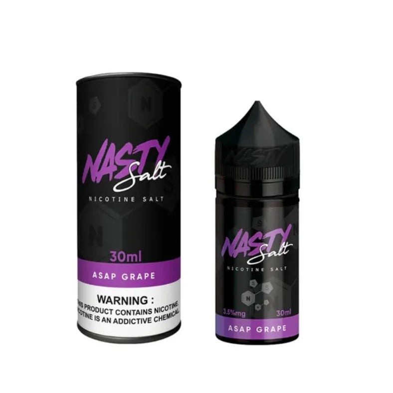 Asap Grape - Nasty Salt-Nicotine 30ml E-liquid in 30mg & 50mg Vape juice in Dubai , UAE