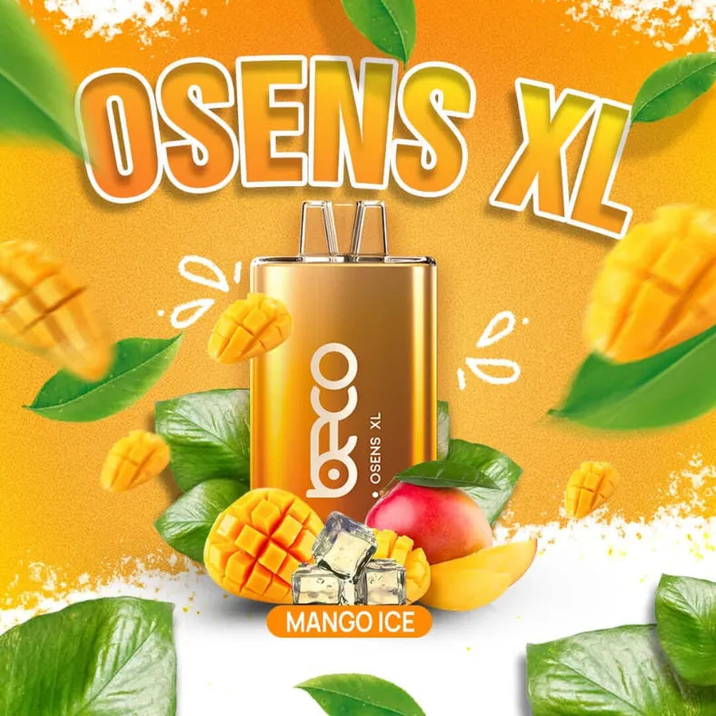 BECOOsensXLDisposable10000Puffs-MangoIce
