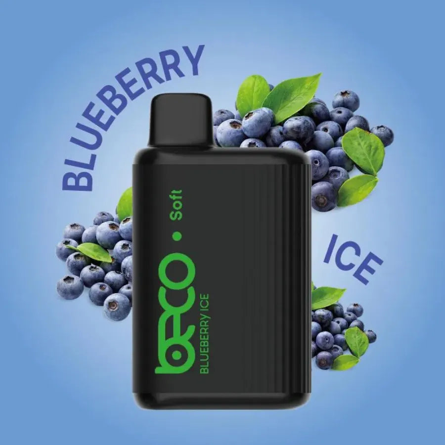 Blueberry Ice - BECO Soft 6000 Puffs Disposable Vape in UAE