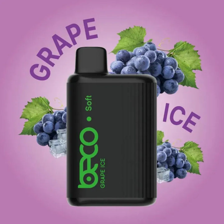 Grape Ice - BECO Soft 6000 Puffs Disposable Vape in UAE
