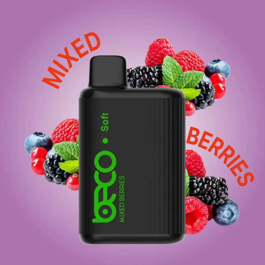 Mixed Berries - BECO Soft 6000 Puffs Disposable Vape in UAE