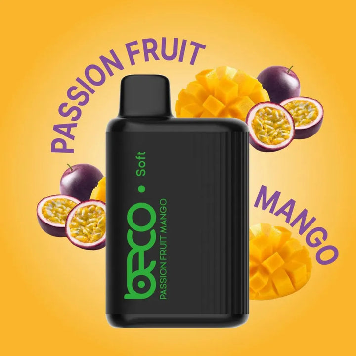 Passion Fruit Mango - BECO Soft 6000 Puffs Disposable Vape in UAE