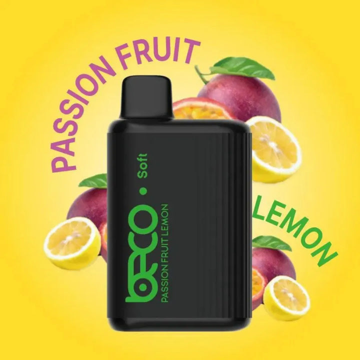 Passion Fruit Lemon - BECO Soft 6000 Puffs Disposable Vape in UAE