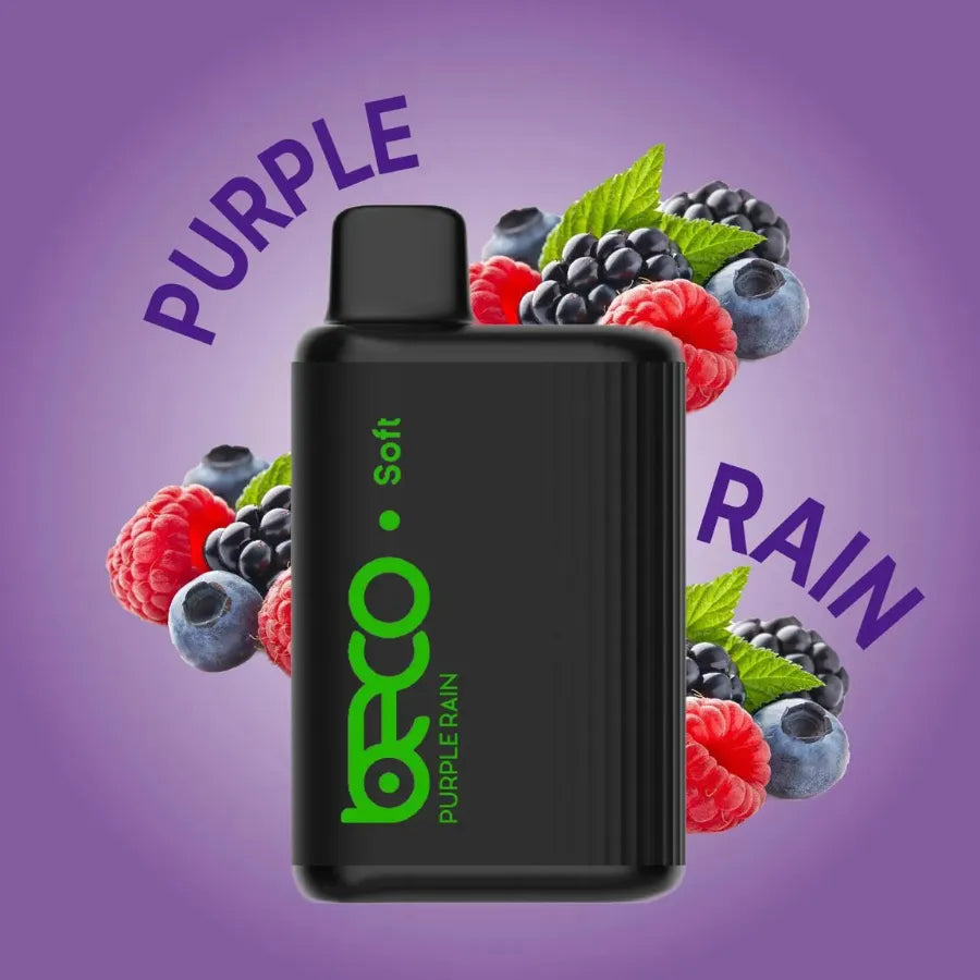 Purple Rain - BECO Soft 6000 Puffs Disposable Vape in UAE