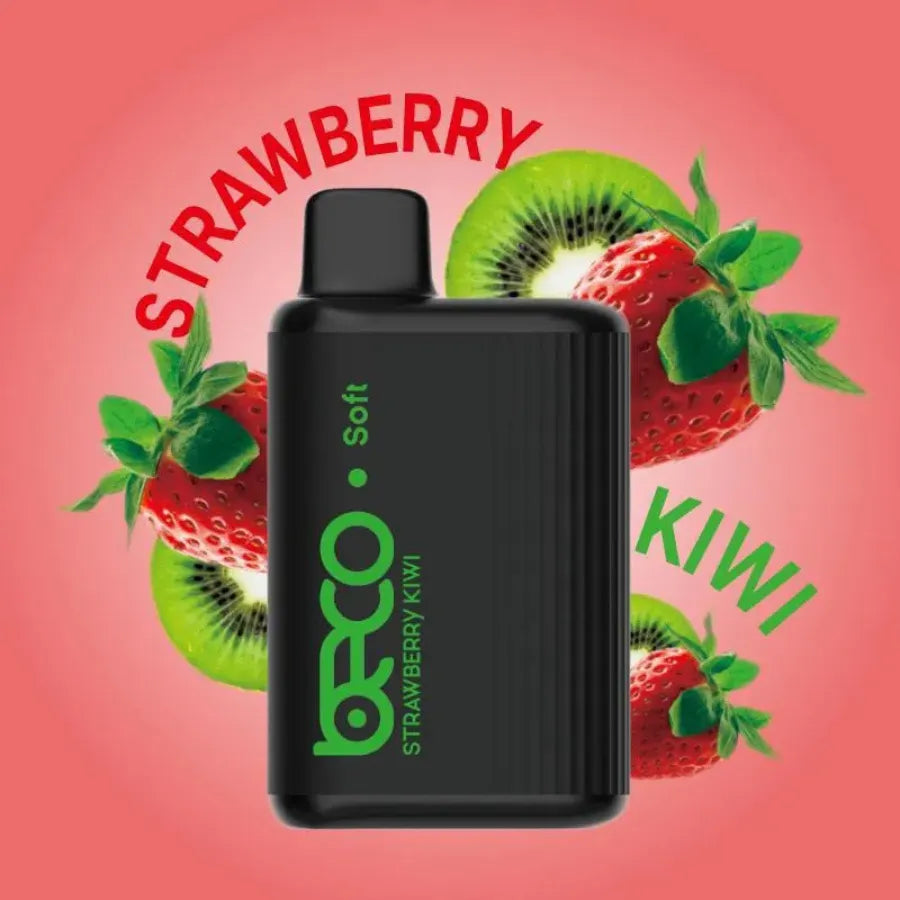 Strawberry  Kiwi - BECO Soft 6000 Puffs Disposable Vape in UAE