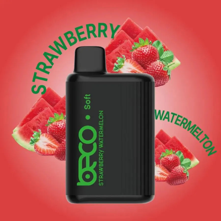 Strawberry Watermelon - BECO Soft 6000 Puffs Disposable Vape in UAE