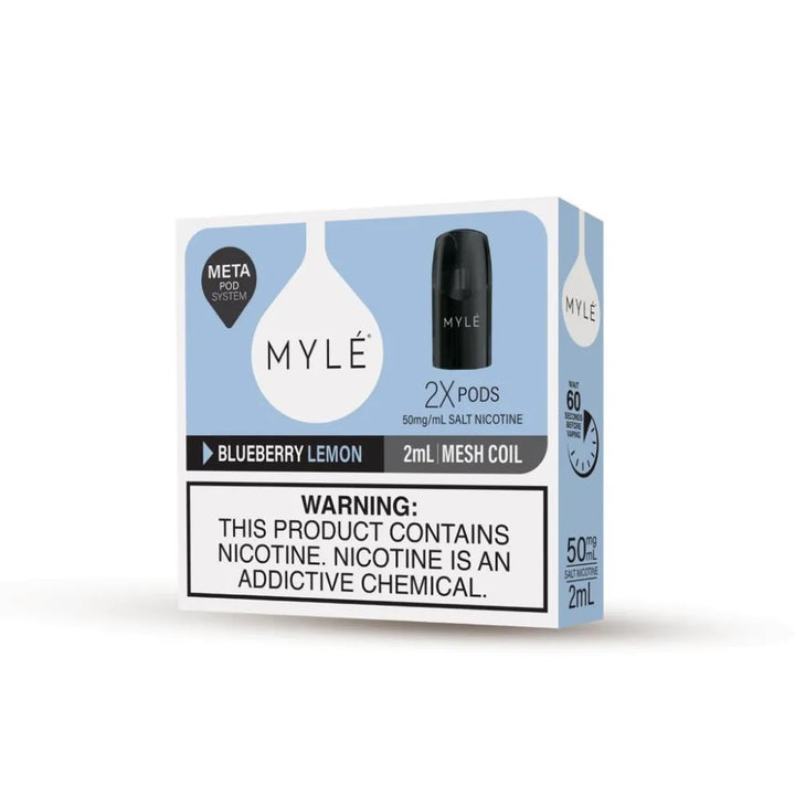 BEST MYLE META V5 PODS -BLUEBERRY LEMON NEAR ME