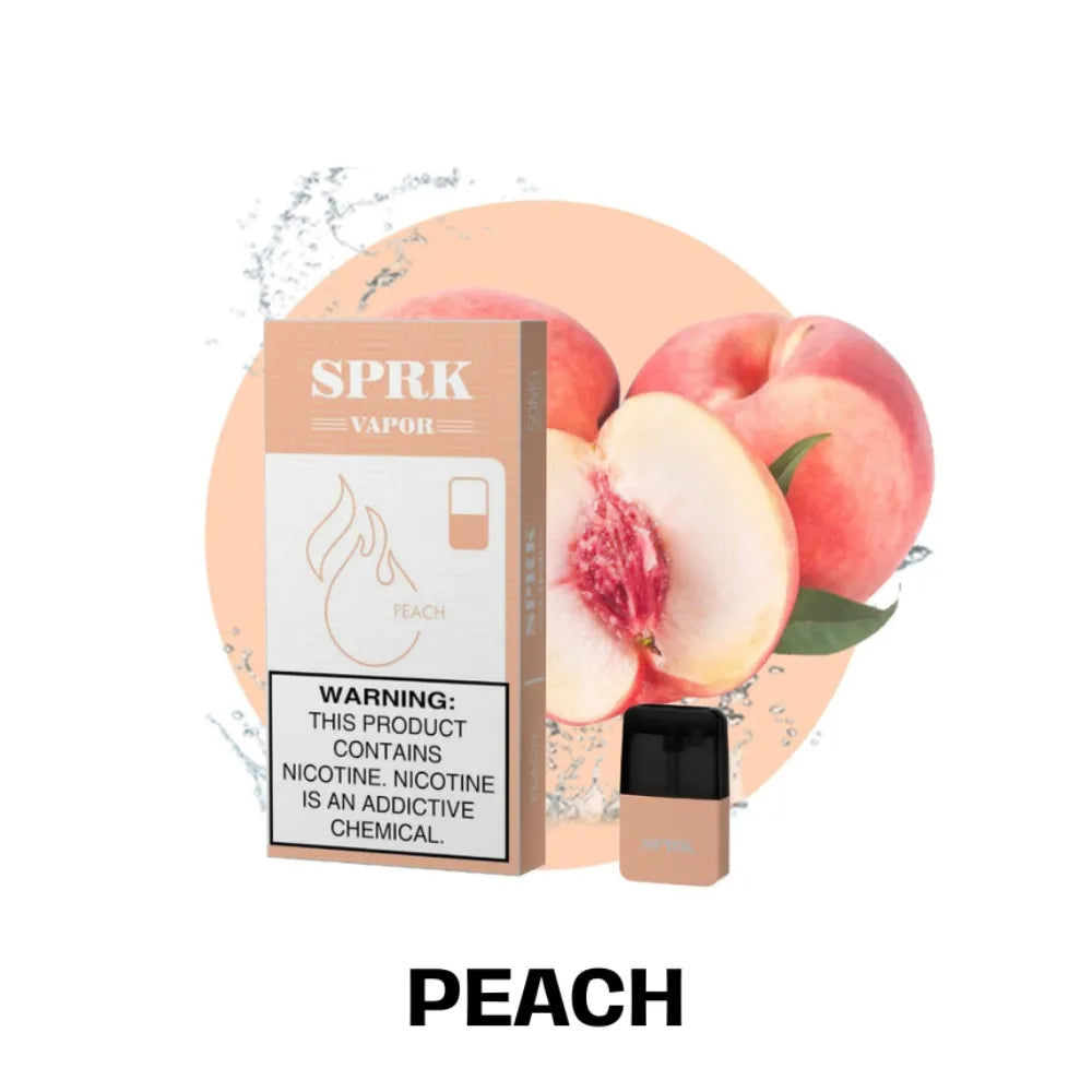 BEST SPRK VAPOR MYLE V4 PODS-PEACH IN DUBAI NEAR ME