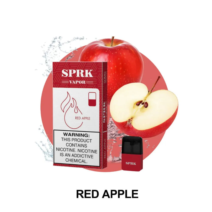 BEST SPRK VAPOR MYLE V4 PODS-RED APPLE NEAR ME IN DUBAI 