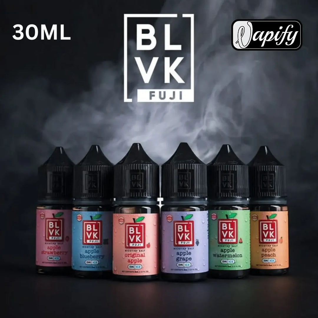 BLVK FUJI (Fruit Iced) Nicotine Salt 30ml E-Liquid in Dubai, UAE
35mg & 50mg Nicotine Strengths 