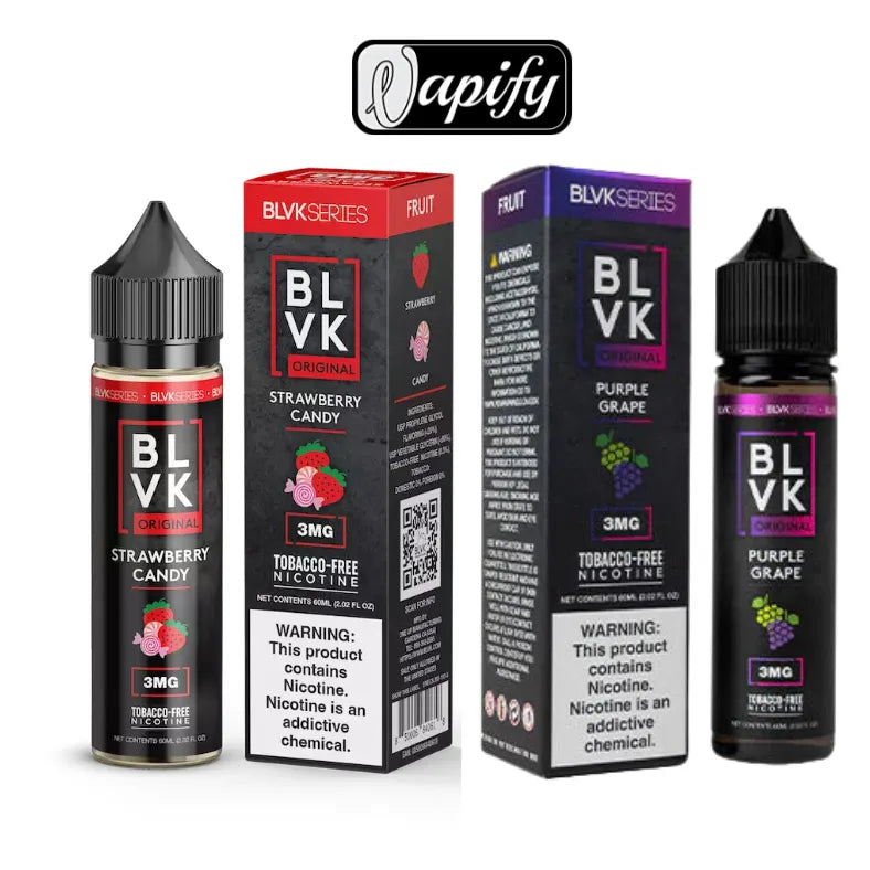BLVK ORIGINAL 60ML E-LIQUID 3MG IN DUBAI, UAE