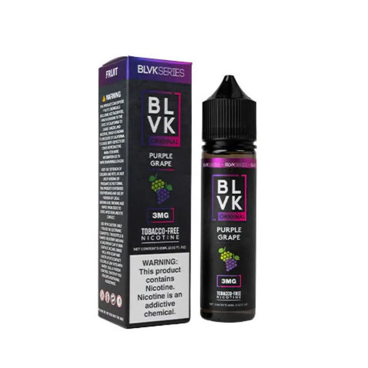 Purple Grape - BLVK ORIGINAL 60ML E-LIQUID 3MG IN DUBAI, UAE