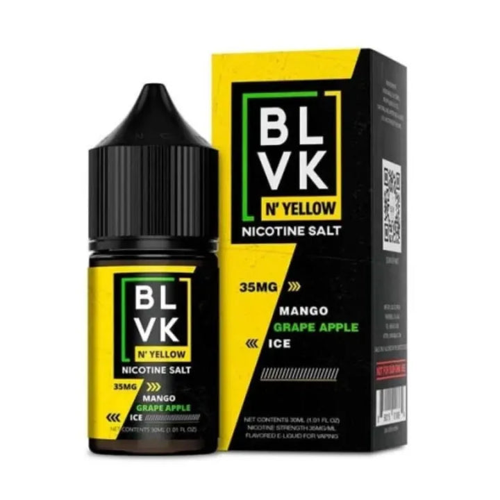 blvk-n-yellow-series-salt-nicotine-30-ml-e-liquid- Mango Grape Apple Ice 
