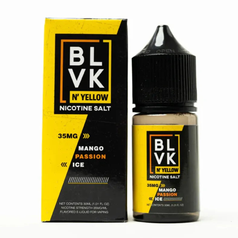 BLVK SALTNIC E-LIQUID 35MG & 50MG - Mango Passion Ice  