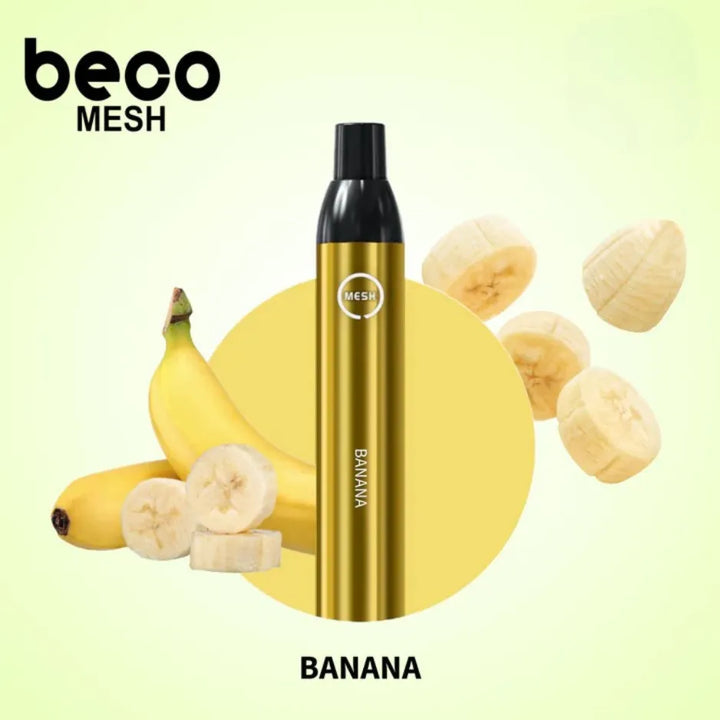 Banana - Vaptio Beco Mesh 2200 Puffs Disposable Vape in Dubai, UAE   