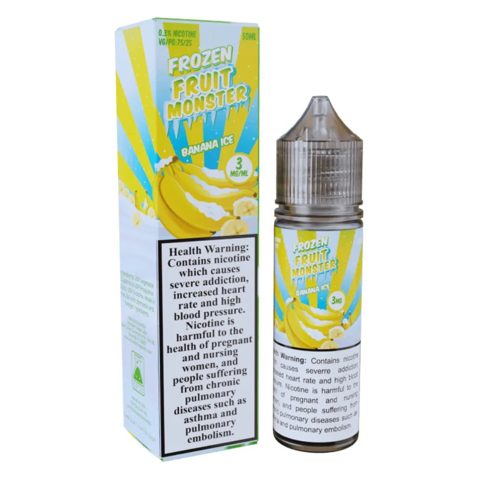  Banana Ice - Monster Vape Labs Frozen Fruit Monster 50ml E-liquid 3mg in Dubai, UAE