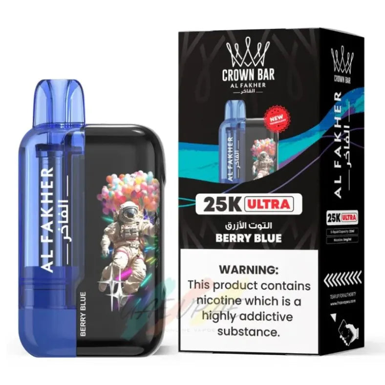Berry Blue  - Al Fakher 25K Ultra 25000 Puffs 5mg Disposable Vape in Dubai, UAE