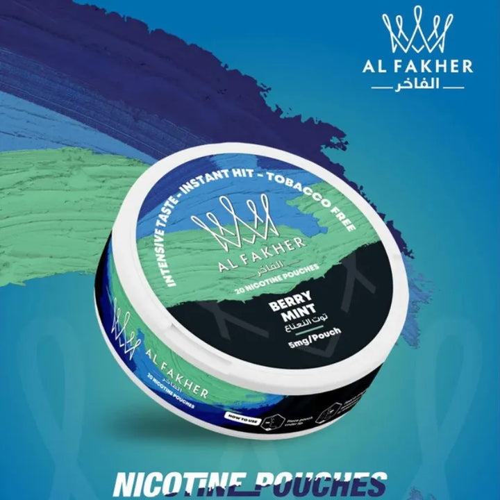 Berry Mint  - AL Fakher Nicotine Pouches in Dubai, UAE 