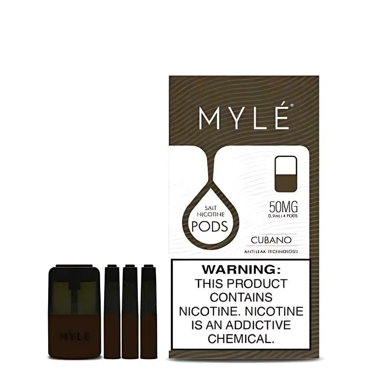 Cubano  - Myle V4 Pods 50mg Nicotine in Dubai, UAE