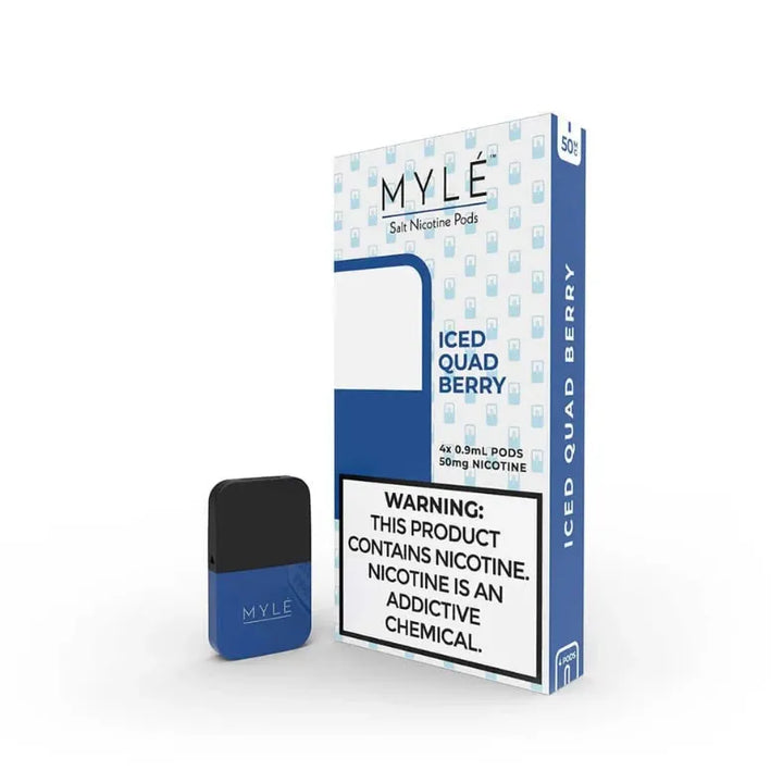 Iced Quad Berry - Myle V4 Pods 50mg Nicotine in Dubai, UAE