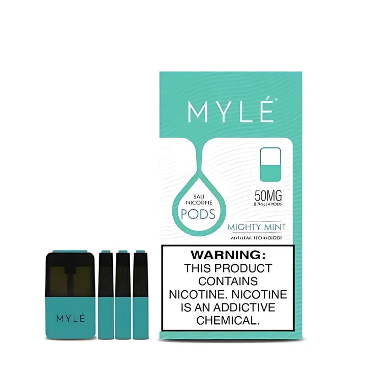 Mighty Mint  - Myle V4 Pods 50mg Nicotine in Dubai, UAE
