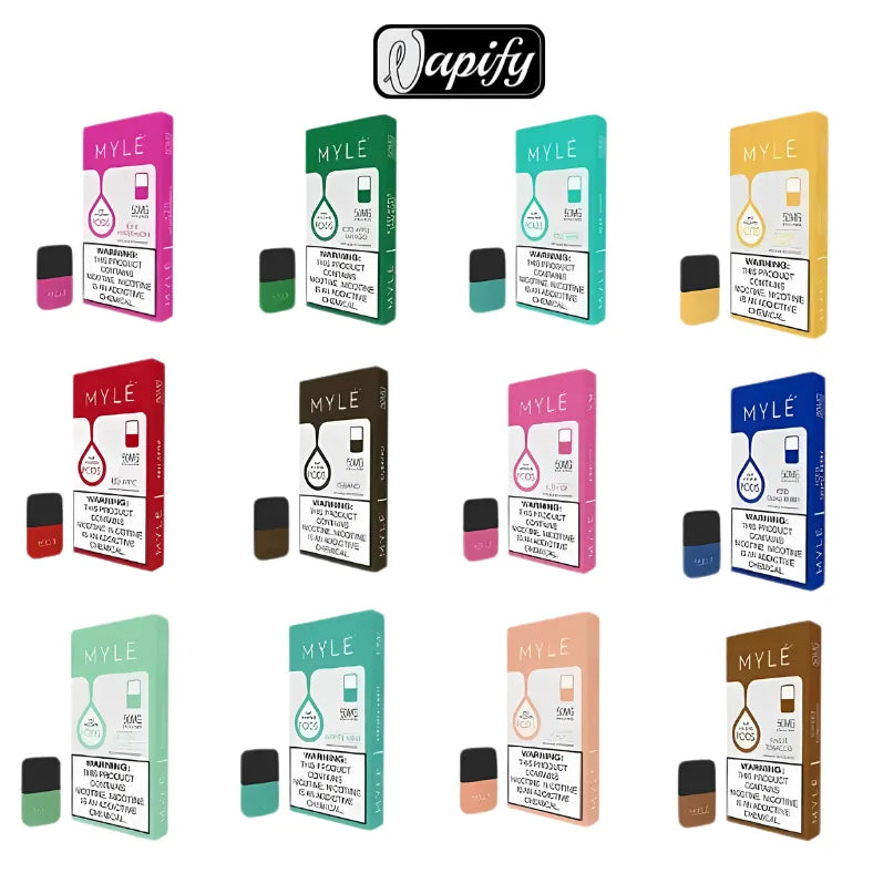 Best  - Myle V4 Pods 50mg Nicotine in Dubai, UAE