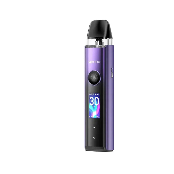 Best GEEK VAPE Wenax Q Pro Pod System 30W Vape Kit -Luminous Purple