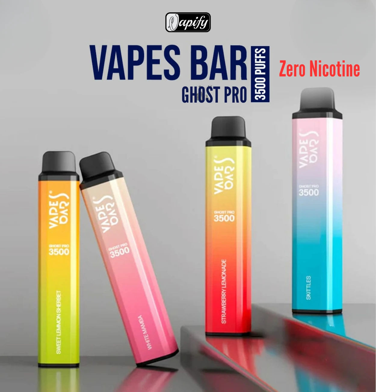 Best GHOST PRO 3500 (0% Nicotine)  Disposable Vape  Near me In Dubai , UAE  