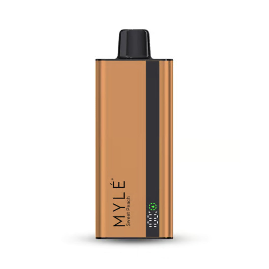 Best MYLE Slim 8000 Puffs 50MG Disposable Vape-Sweet Peach Near me