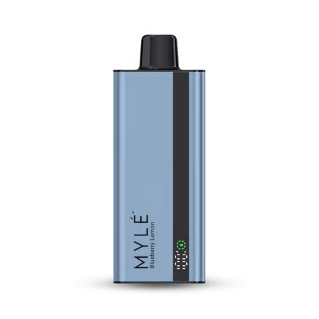 Best MYLE Slim 8000 Puffs 50MG Disposable Vape- Blueberry Lemon Near me 