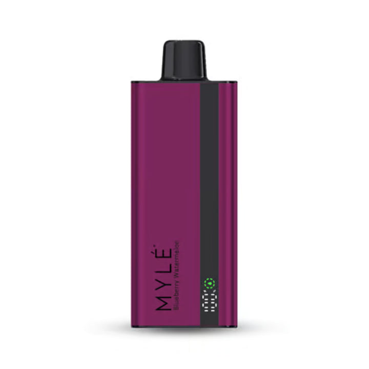 Best MYLE Slim 8000 Puffs 50MG Disposable Vape- Blueberry Watermelon Near me 