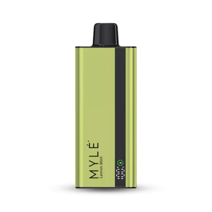 Best MYLE Slim 8000 Puffs 50MG Disposable Vape- Lemon Mint Near me 