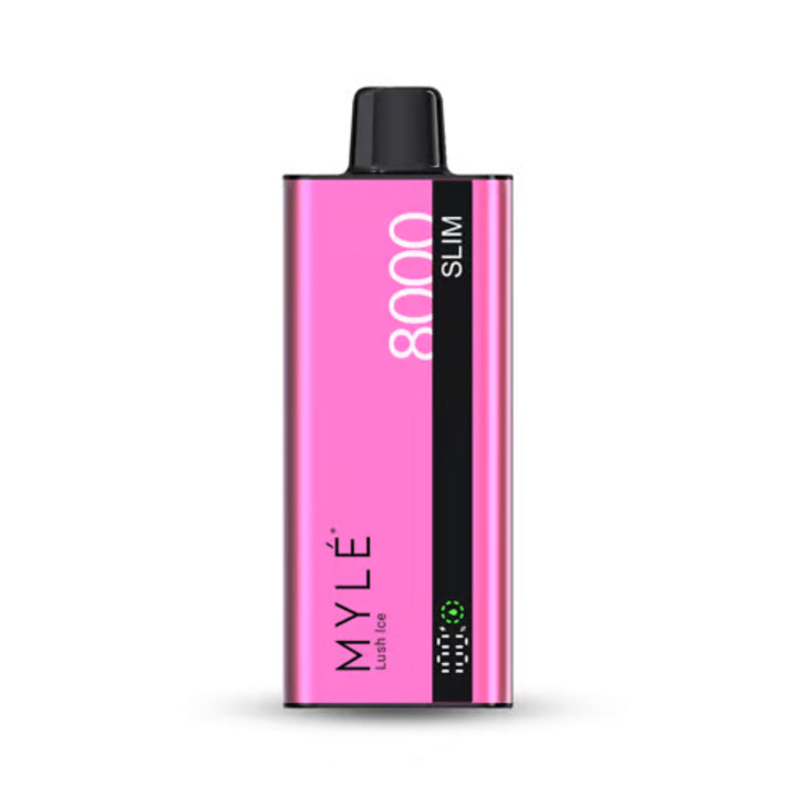 Best MYLE Slim 8000 Puffs 50MG Disposable Vape- Lush Ice Near me 