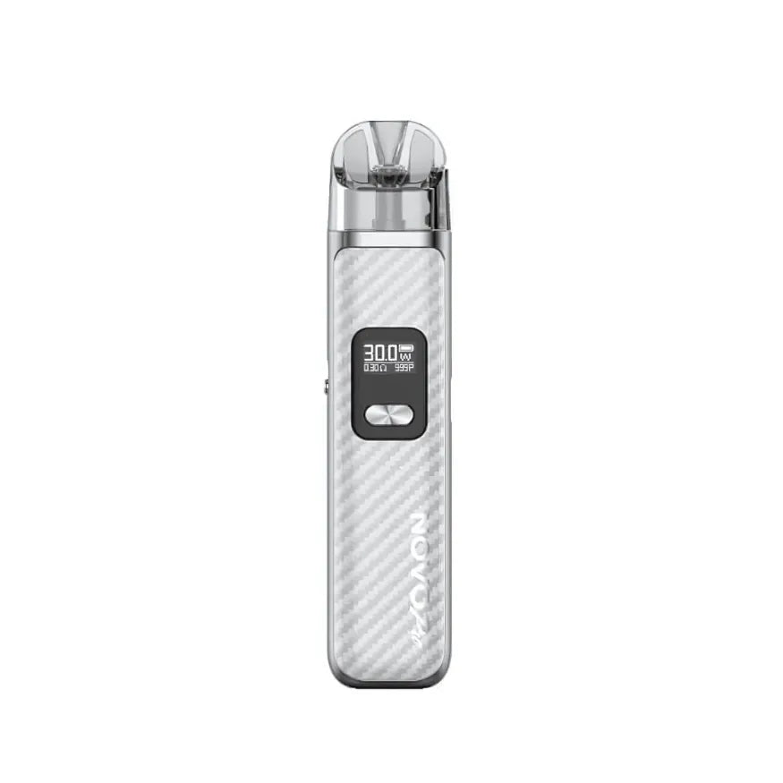 Best SMOK Novo Pro Pod System Kit - Silver Carbon Fiber