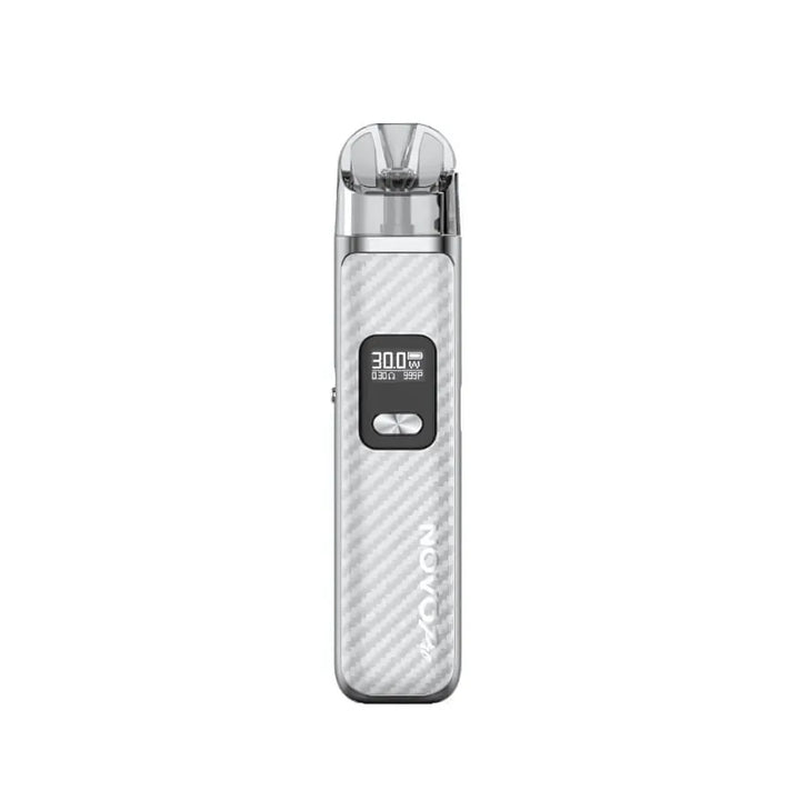 Best SMOK Novo Pro Pod System Kit - Silver Carbon Fiber