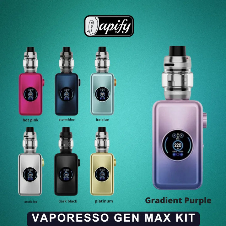 Best VAPORESSO Gen Max Pod Mod 220W Vape Kit Near me in Dubaj, UAE
