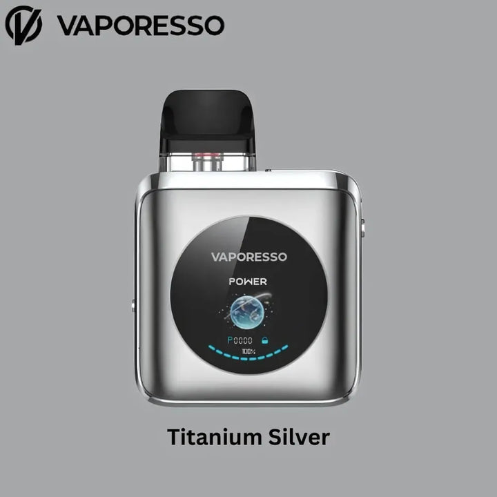 Best  VAPORESSO XROS 4 NANO POD System KITS -Titanium Silver 