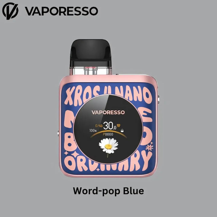 Best  VAPORESSO XROS 4 NANO POD System KITS -World Pop Blue 