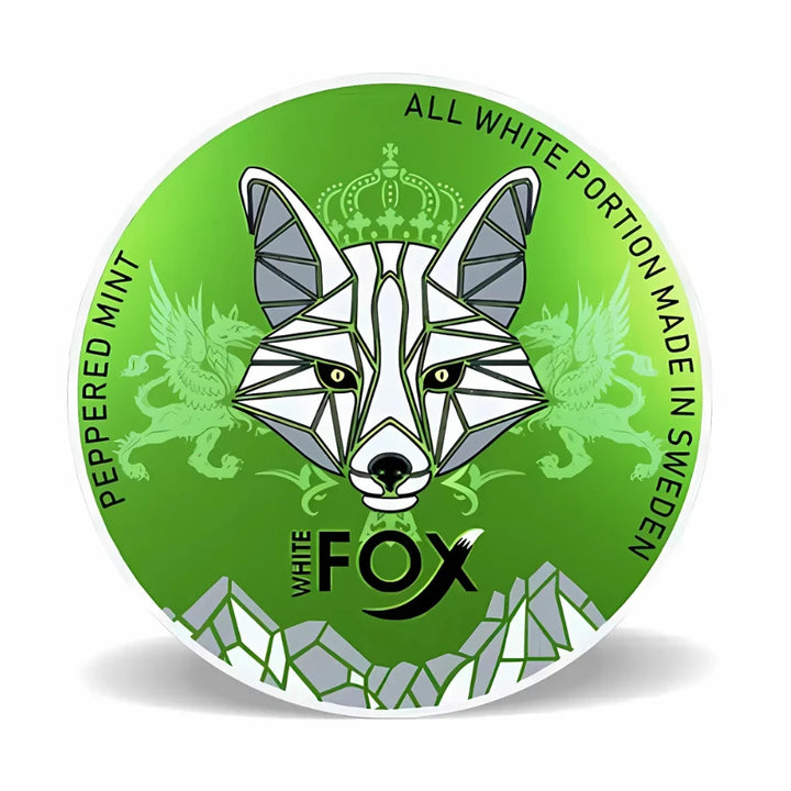 Best White Fox Nicotine Pouches  - Peppered Mint near me 
