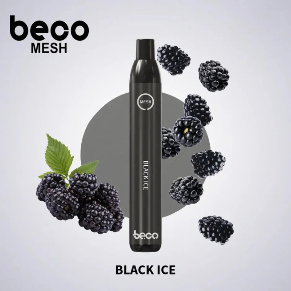 Black Ice - Vaptio Beco Mesh 2200 Puffs Disposable Vape in Dubai, UAE   