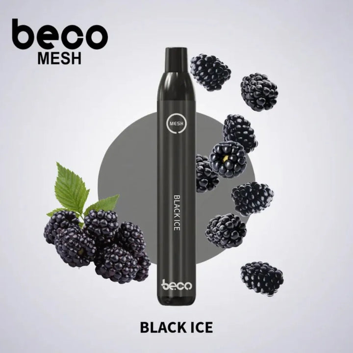 Black Ice - Vaptio Beco Mesh 2200 Puffs Disposable Vape in Dubai, UAE   