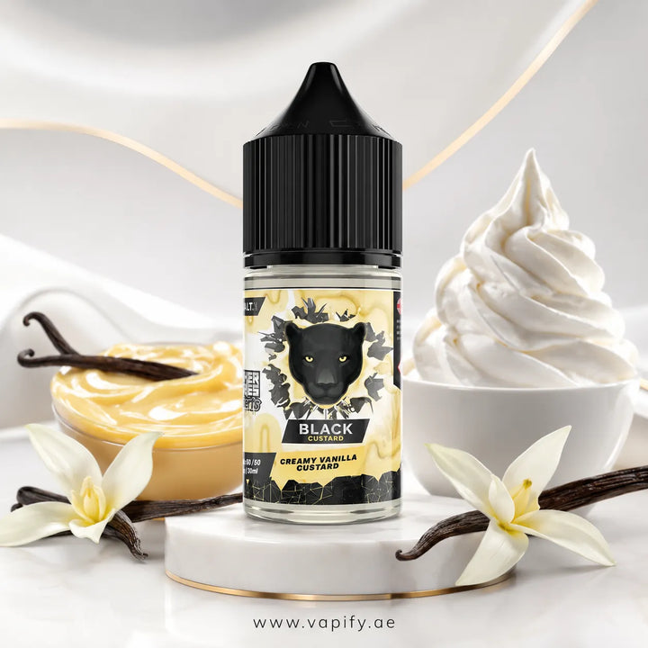 Black Custard Saltnic by Dr Vapes UAE